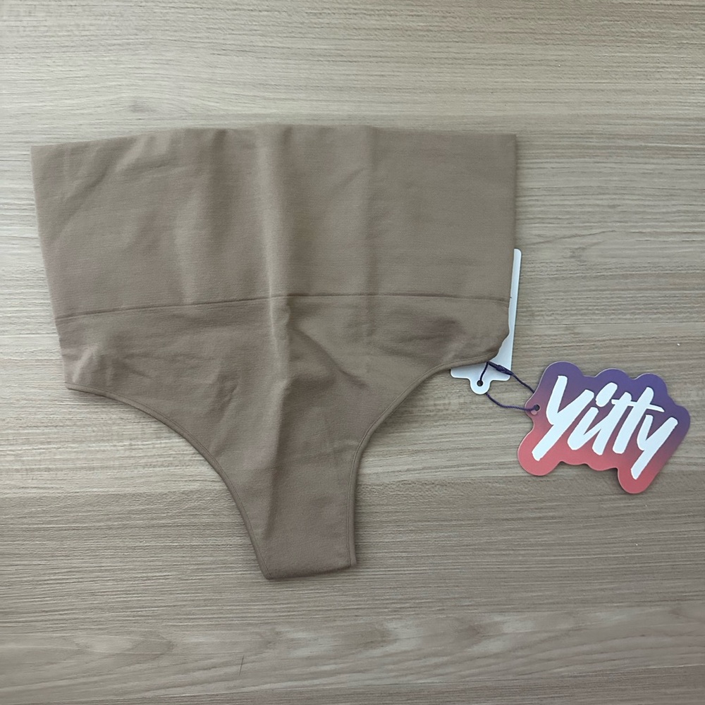 YITTY NEARLY NAKED SHAPING HIGH WAIST THONG M/L